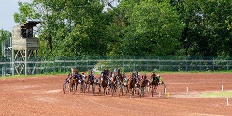 horse racing hippodrome of feurs