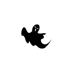 ghost logo vector template