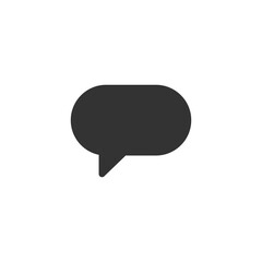Speech bubble icon. Chat symbol modern, simple, vector, icon for website design, mobile app, ui. Vector Illustration