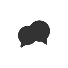 Speech bubble icon. Chat symbol modern, simple, vector, icon for website design, mobile app, ui. Vector Illustration