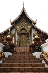 temple building in Chiang mai/Thailand