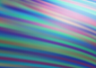 Light BLUE vector blurred shine abstract background.