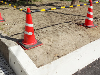 道路工事現場