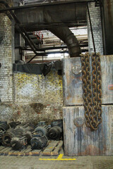 iron objects located on the territory of a plant for the production of iron steel and cast iron at a metal foundry or metal rolling plant