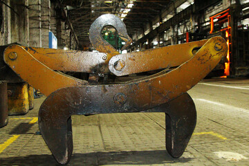 iron objects located on the territory of a plant for the production of iron steel and cast iron at a metal foundry or metal rolling plant