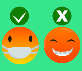 Always use a mask when traveling and do not not use a mask