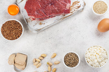 Food rich of amino acids