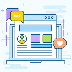 Social Media Website