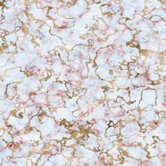 white stained marble with golden colored veins. background pattern texture, art work, natural stone bright and luxury.