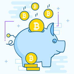 Bitcoin Piggy Bank 