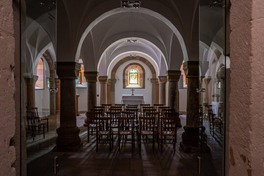 A church in St. Goar in Germany