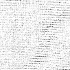 Vector fabric texture. Distressed texture of weaving fabric. Grunge background. Abstract halftone vector illustration. Overlay to create interesting effect and depth. Black isolated on white. EPS10.