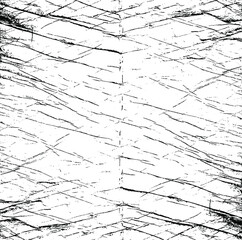 Rough black and white texture vector. Distressed overlay texture. Grunge background. Abstract textured effect. Vector Illustration. Black isolated on white background. EPS10