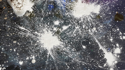 Blots. Spotted background. Surface with blots. Abstract background. Blots and stains. Abstraction