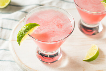 Boozy Refreshing Cranberry Cosmopolitan Cocktail