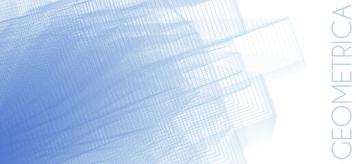 Light blue background with thin geometric texture. Subtle vector grasphics