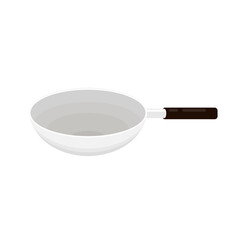 Pan vector. Pan on white background.