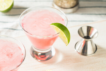 Boozy Refreshing Cranberry Cosmopolitan Cocktail