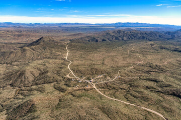 Cleator, is a welcome stop along the bumpy dirt road in Arizona