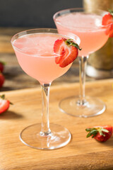 Refreshing Boozy Strawberry Daiquiri