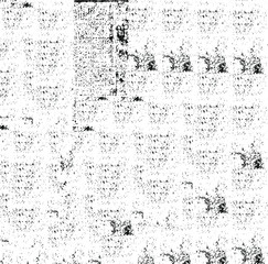 Rough black and white texture vector. Distressed overlay texture. Grunge background. Abstract textured effect. Vector Illustration. Black isolated on white background. EPS10
