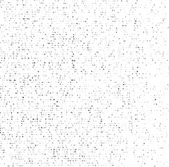 Abstract vector noise. Small particles of debris and dust. Distressed uneven background. Grunge texture overlay with fine grains isolated on white background. Vector illustration. EPS10.