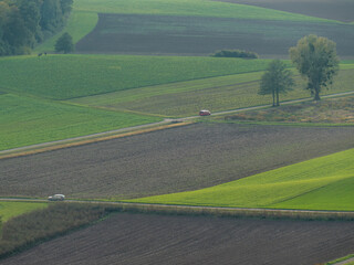 Agrarlandschaft im Herbst