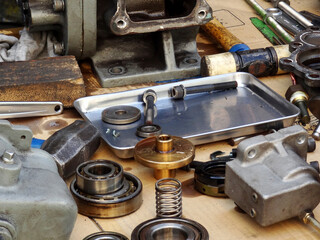 コンプレッサーの分解修理