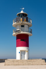 Fototapeta na wymiar View of Cape of Ortegal light house in the Galicia region of Spain.