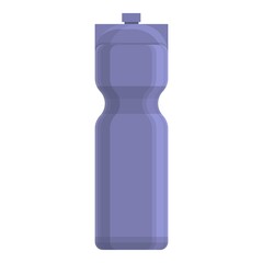 Sports bottle icon. Cartoon of sports bottle vector icon for web design isolated on white background