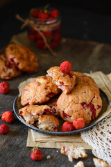 strawberry cookies