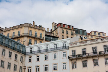 Fototapeta na wymiar Häuser von Lissabon