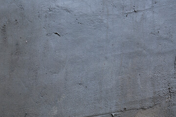 background of old gray plastered wall