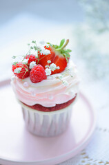 strawberries and cream