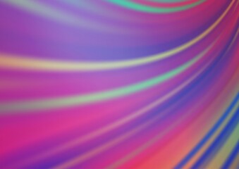 Light Blue, Red vector blurred shine abstract background.