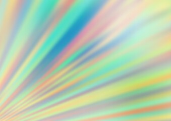 Light Blue, Green vector blurred shine abstract pattern.