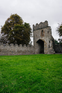 Old stone castle in Ireland