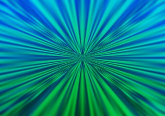 Light Blue, Green vector blurred shine abstract background.