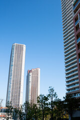Fototapeta premium 高層マンション