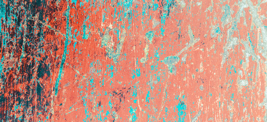 Abstract old rusty metal grunge wall banner background