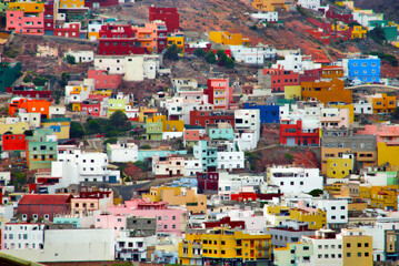 Galdar village  in Gran Canaria Island