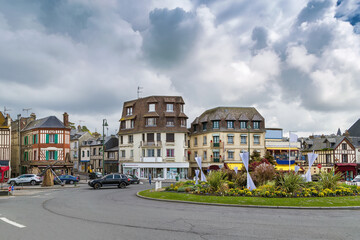 Square in Deauville, France