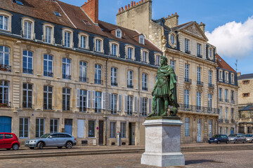 Fototapeta na wymiar Square in Caen, France
