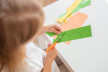 Scissor skills, preschools cutting practise worksheets.