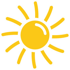 

Flower like sun with thin and thick rays giving the symbol of mayan sun 
