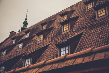 Old Mill in the Polish city of Gdansk
