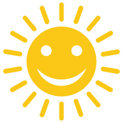 Fototapeta premiumFlower like sun with thin and thick rays giving the symbol of mayan sun