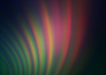 Dark Blue, Red vector blurred shine abstract template.