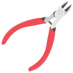 
Pointed nose plier, wire cutting tool
