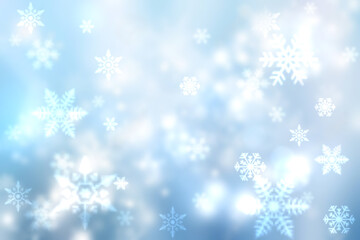 Christmas background with snowflakes,holiday wallpaper